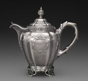 Gräddkanna, c. 1848 (silver)