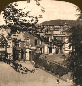 Abbotsford, Sir Walter Scotts hem, Skottland, 1896.