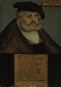 Fredrik III (1463-1525), den vise, kurfurste av Sachsen av workshop of Lucas Cranach the Elder