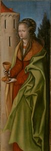 Tyska: Hl. Barbara St Barbara av workshop of Lucas Cranach the Elder