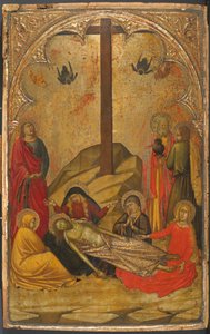 Klagosången över den döde Kristus, 1370-88. av Workshop of Niccolò di Buonaccorso