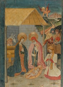 Nativity av Workshop of Pedro García de Benavarre