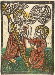Kristus visar sig för Thomas, 14601480. av Workshop of the Master of the