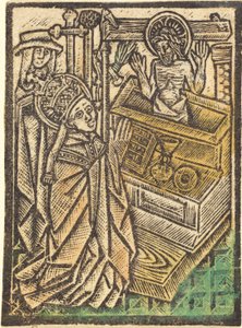 Saint Gregory, ca. 1480. av Workshop of the Master of the