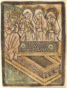 De tre Marie vid graven, 14701480. av Workshop of the Master of the