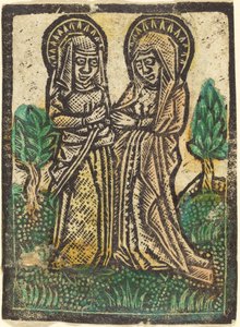 The Visitation, 14601480. av Workshop of the Master of the
