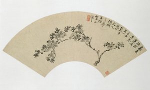 Aprikos, 1800-talet. av Wu Xizai