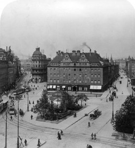 Karlsplatz, München, Tyskland, ca 1900-talet.