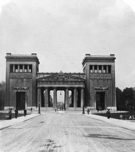 Propylaen, München, Tyskland, c1900 av Wurthle and Sons