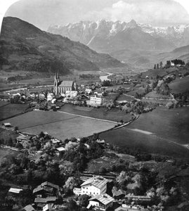 St Johann i regionen Pongau, Salzburg, Österrike, c1900-talet.