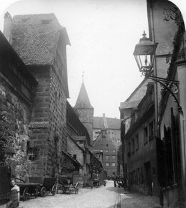 Tiergartnertor, Nürnberg, Tyskland, ca 1900-talet.
