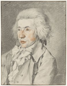 Porträtt av Carel Lodewijk Hansen av Wybrand Hendriks