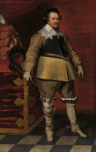 Porträtt av Ernst Casimir I, greve av Nassau-Dietz Porträtt av Ernst Casimir I (1573-1632), greve av Nassau-Dietz