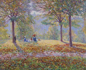 The Picnic (olja på duk)