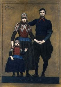Marken (akvarell på papper)