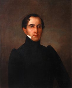 Porträtt av Alexander Pavlovich Bakunin 1799-1862, 1832