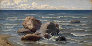 Havslandskap av Yefim Yefimovich Volkov