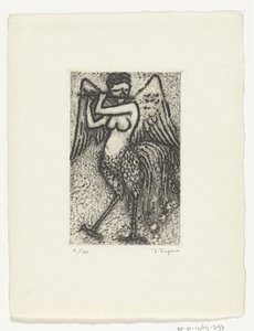 Vissla spelar siren av Yo Sugano (signed by artist)