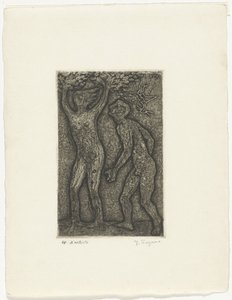 Man och kvinna i grått av Yo Sugano (signed by artist)