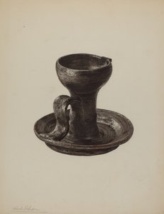 Fettlampa, ca. 1939.
