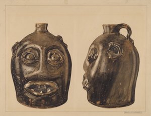 Grotesk kanna, ca. 1936. av Yolande Delasser