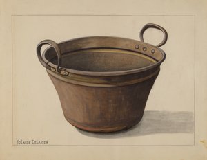Vattenkokare, c. 1935. av Yolande Delasser