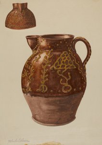 Pa. German Pitcher, c. 1937.