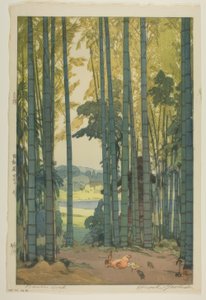 Bambu trä av Yoshida Hiroshi