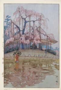 Vår regn av Yoshida Hiroshi