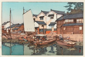 Kura i Tomonoura av Yoshida Hiroshi