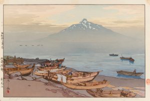 Norra havets lugna vatten: Mount Rishiri