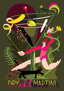 Dry Martini, 2017 av Yulia Drobova