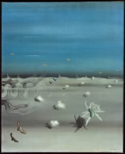 bärnstensfärgad blick av Yves Tanguy