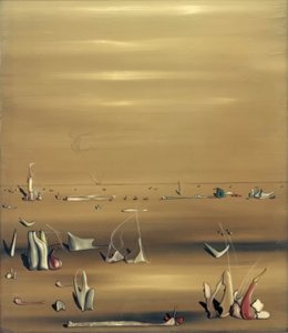 Metafysisk landskap av Yves Tanguy