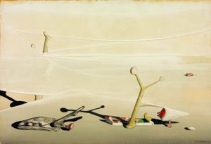 Utan titel av Yves Tanguy