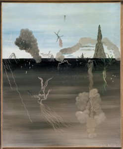 Andra meddelandet II av Yves Tanguy