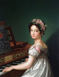 Manuela González Velázquez spelar piano