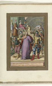 Kristus ledde bort inför Pilatus Passion of Christ (serietitel) av Zacharias Dolendo