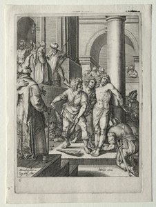 Passion Set:  Kristi flagellation av Zacharias Dolendo