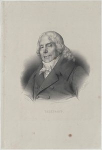 Charles Maurice hertig Talleyrand-Perigord av Zephirin Felix Jean Marius Belliard