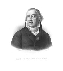 François Alexandre Frédéric, hertig av La Rochefoucauld-Liancourt, c1820-talet.