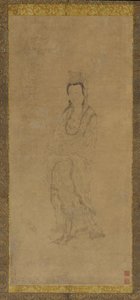 Stående Guanyin, 1600-talet. av Zhang Hong