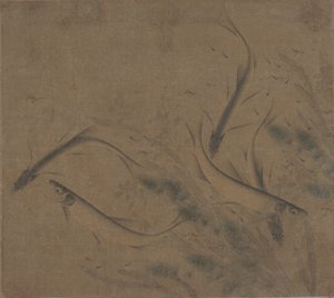 Fiskar på spel, 1100-talet-slutet av 1200-talet. av Zhao Kexiong