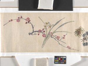 Färgade blommor av Zhimian Zhou