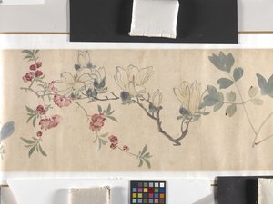 Färgade blommor av Zhimian Zhou