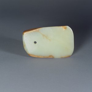 Ceremoniell yxklinga, 475 BC-221 BC (nefrit)