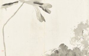 Landskap och blommor, album med sex blad