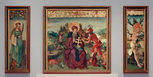 Antonius-Retabel von Zürcher Veilchenmeister