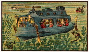 En ubåtsbuss, ca 1910 av . .