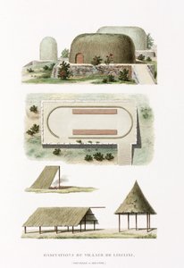 Arkitektur Byggnader i byn Likiliki av Frederick (attr. to) Barnard